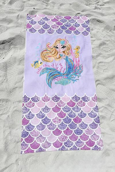 Плажна кърпа Русалки
