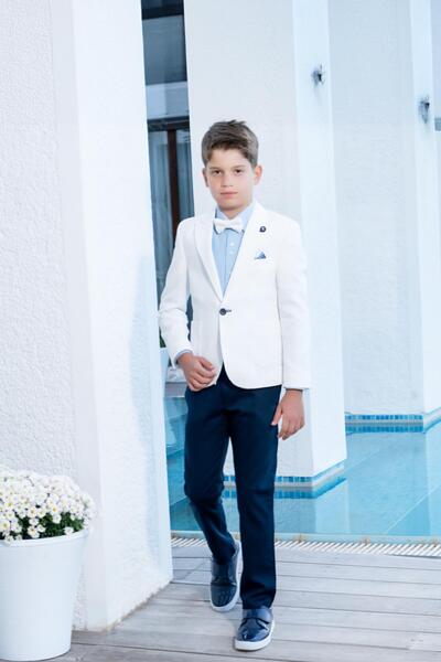 Костюм за момче в светло синьо-Copy