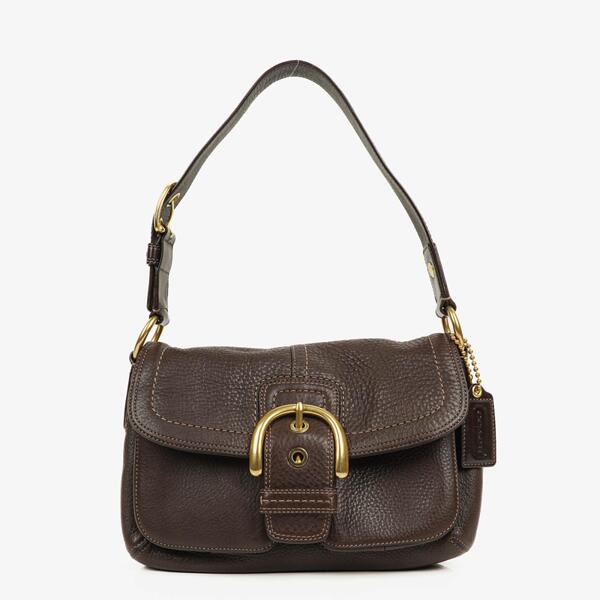 極美品 Coach Soho Brown Shoulder Hand Bag Glovetanned Leather Soho Bag 25: Handbags: Amazon.com