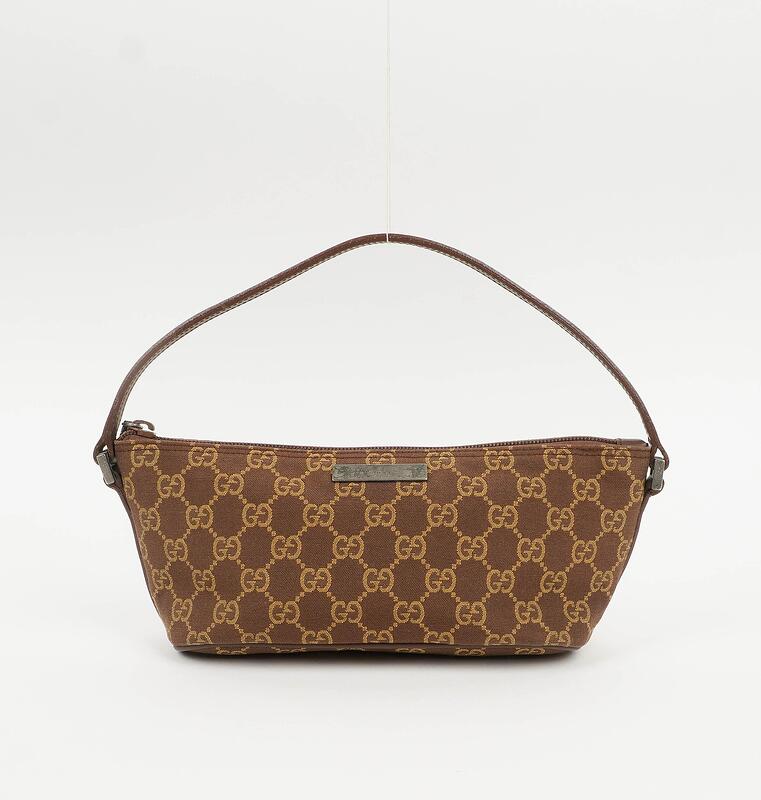 Gucci GG Canvas Boat Baguette - Neutrals Mini Bags, Handbags