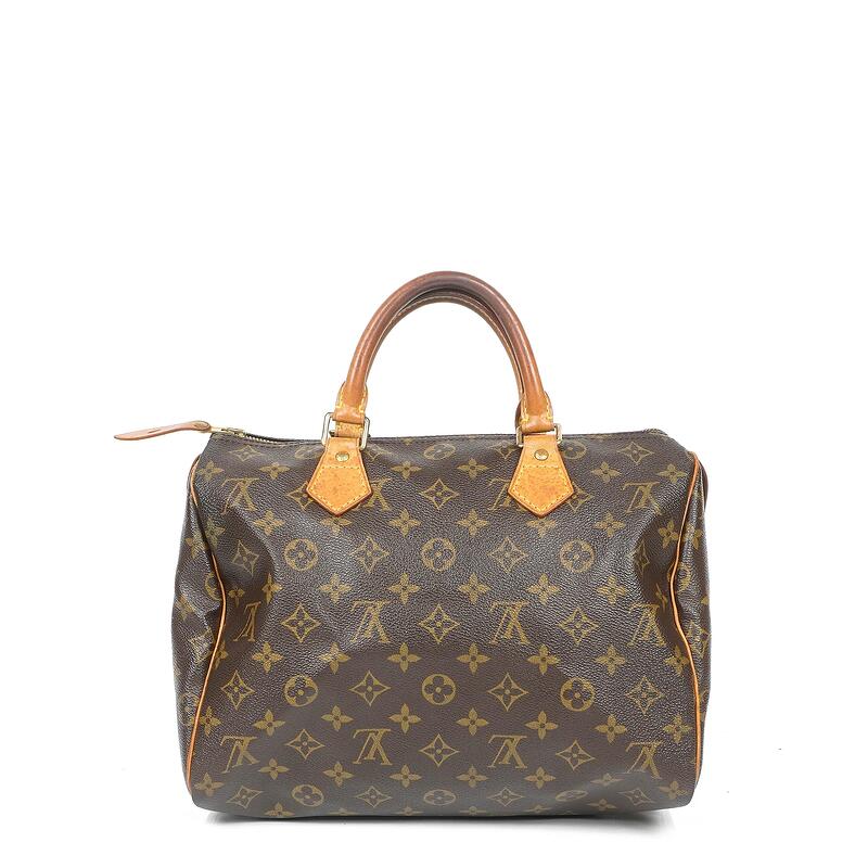 Louis Vuitton Speedy 30 Multicolour Monogram Canvas Black GHW