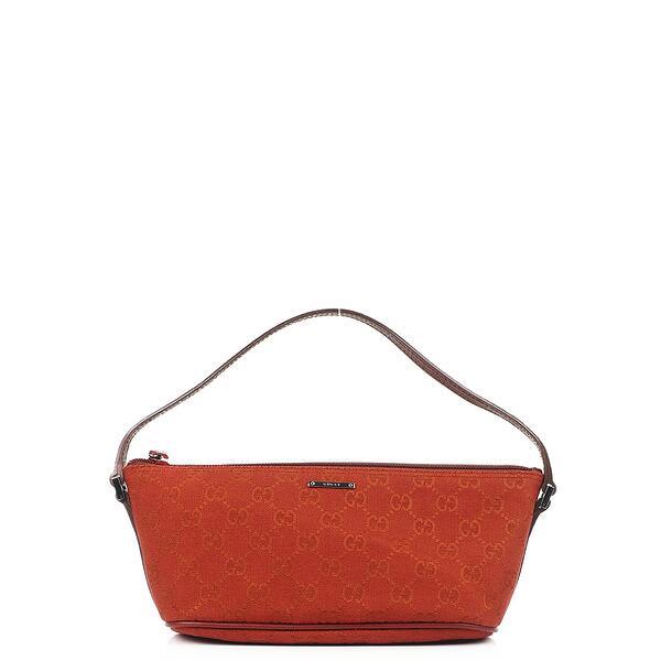Gucci GG Canvas Boat Pochette - Brown Mini Bags, Handbags