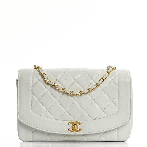 Chanel discount diana white