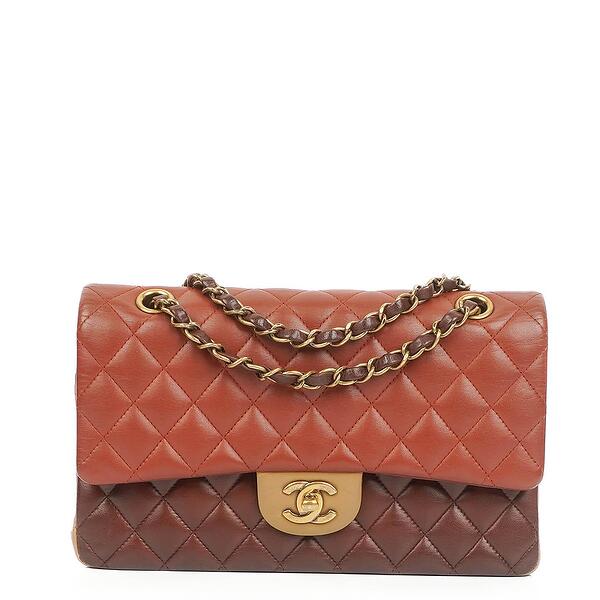 Chanel aged 2025 lambskin flap bag