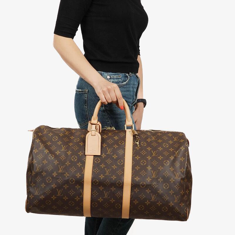 Keepall Bandoulière 55 Monogram Canvas - Women - Travel