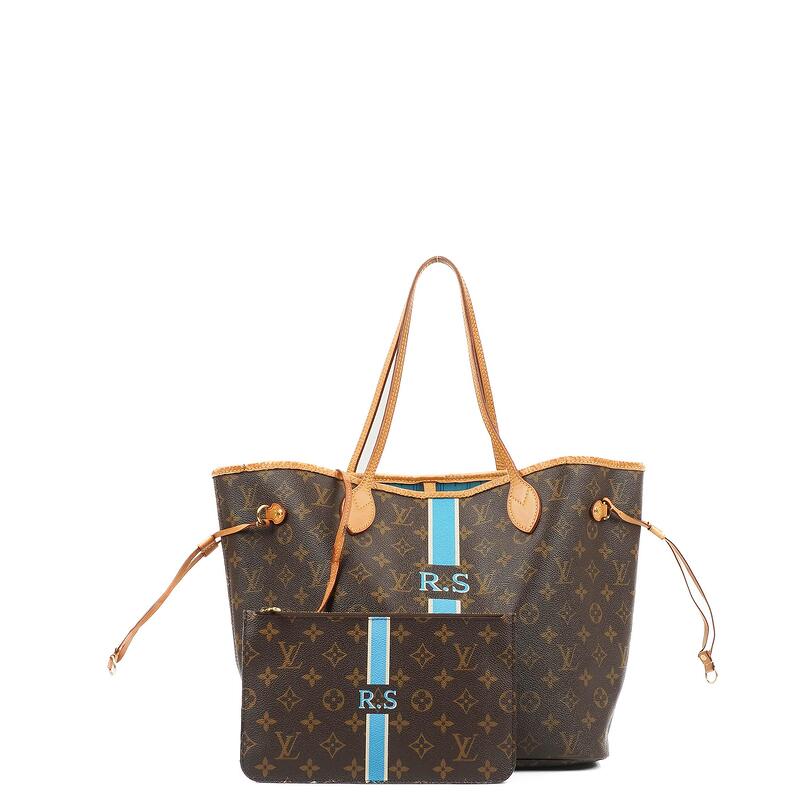 Louis vuitton neverfull personalised sale