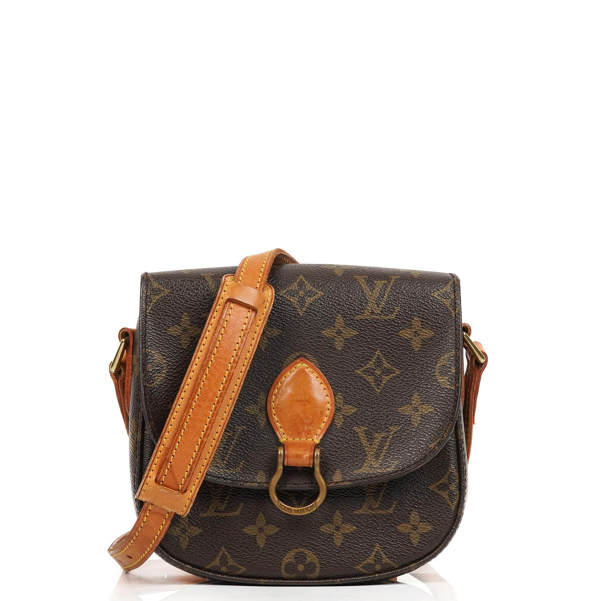 Louis Vuitton Saint Cloud Vintage PM Monogram Canvas Crossbody Bag