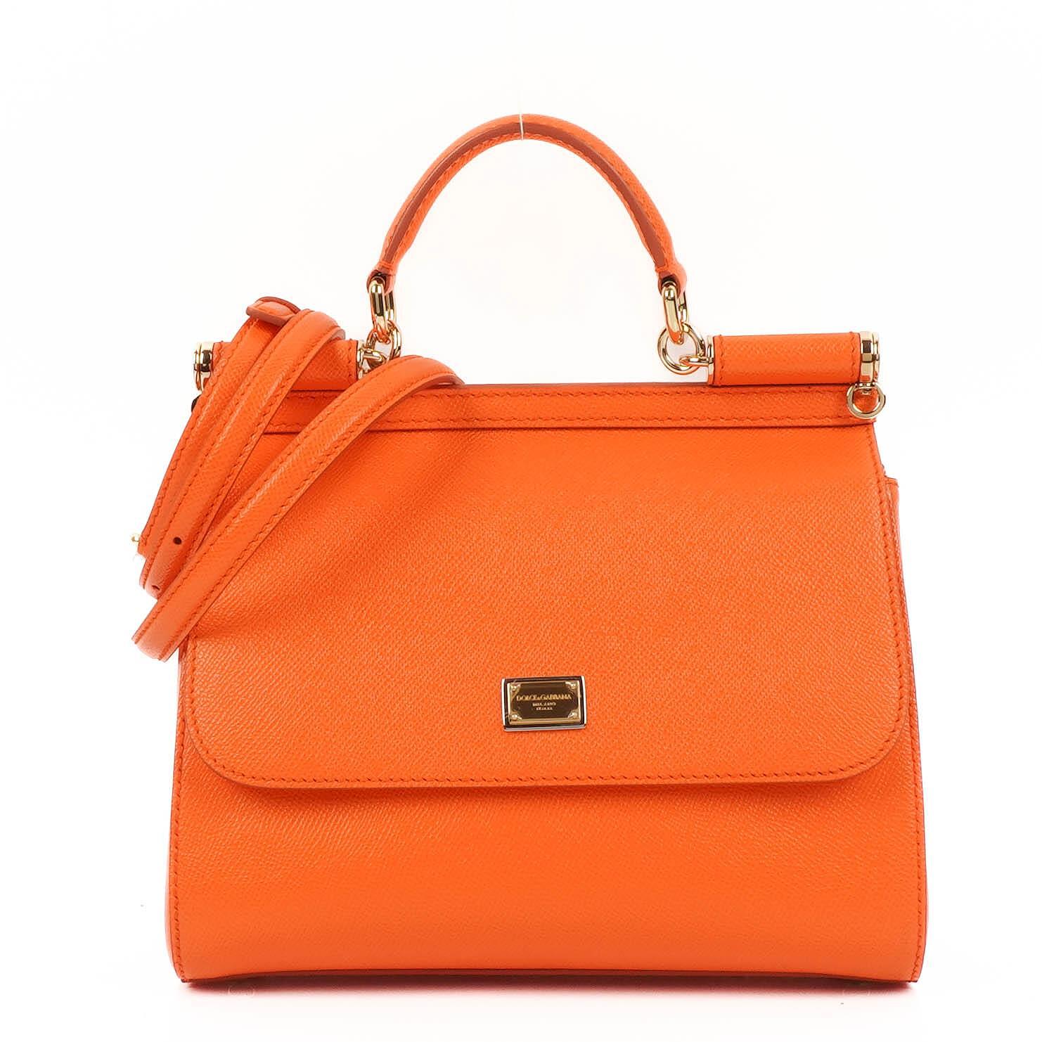 Medium dauphine leather sicily bag sale