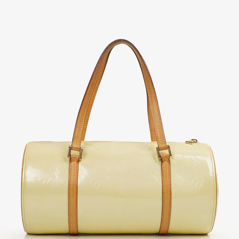 Pre-Loved Louis Vuitton Papillon 30 Bedford Perle Monogram Vernis