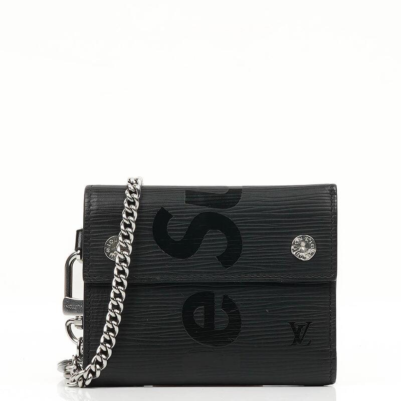 Louis vuitton supreme chain wallet best sale