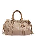 Pre-Owned Miu Miu Vitello Lux Mughetto Satchel Bag