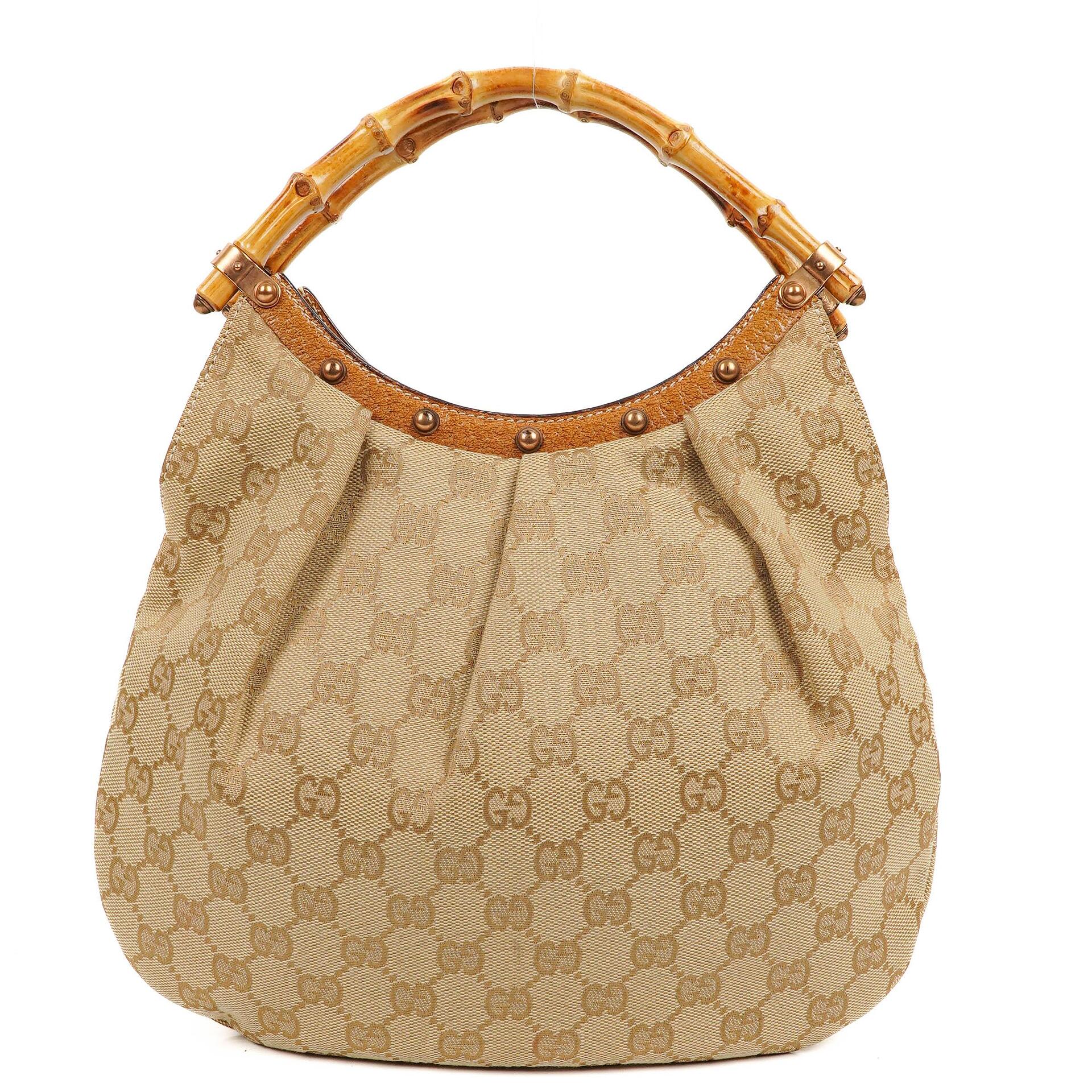 Gucci Bamboo GG Canvas 2024 Handbag