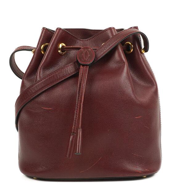 Cartier Seau Leather Crossbody Bag
