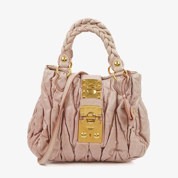 トートバッグ MIU MIU Matelasse Nappa Leather Tote Miu Miu Matelassé Nappa Leather Tote Bag Miu Miu