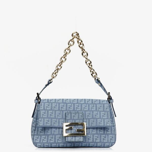 【FENDI】Mamma Baguette スモール Mamma Baguette Small Leather Black | Fendi