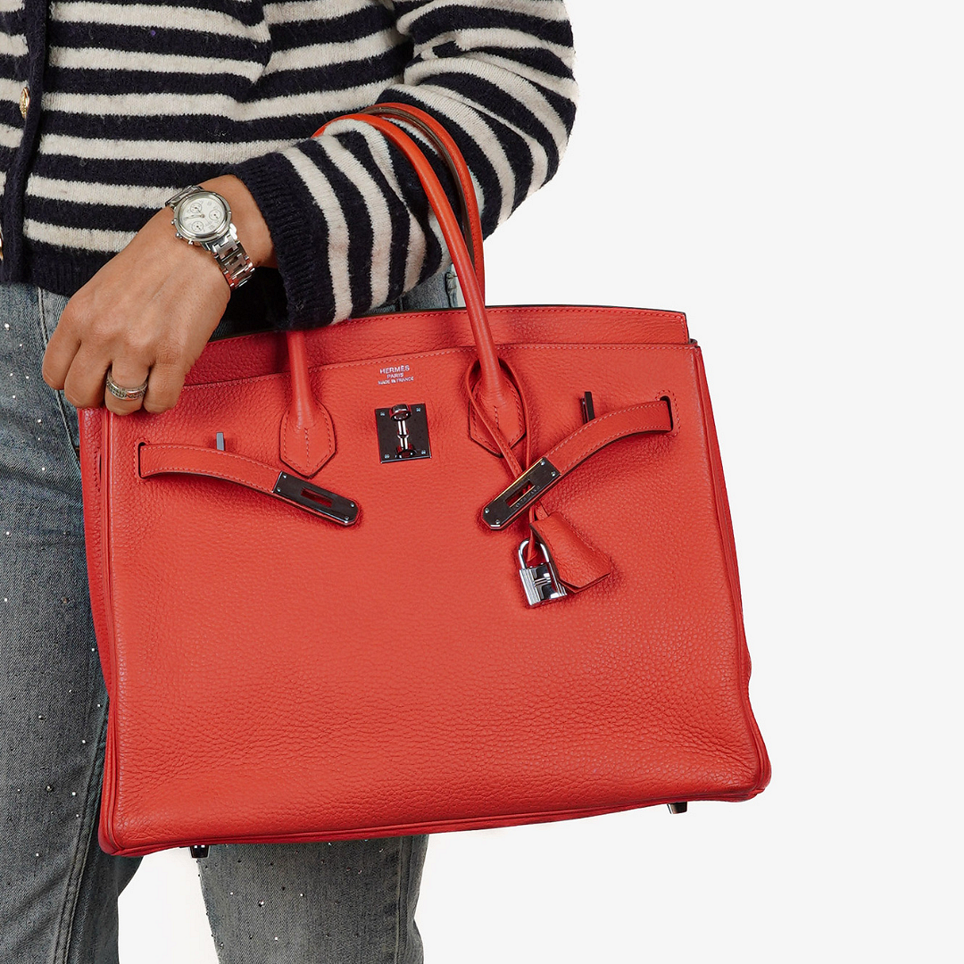 Pre-Loved Hermes Kelly 40 Retourne Ebene Gulliver Leather