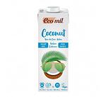 Био Кокосова напитка натурална с калций без захар, без глутен 1л, EcoMil