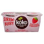 Кокосов йогурт с ягода 2х125г, KOKO