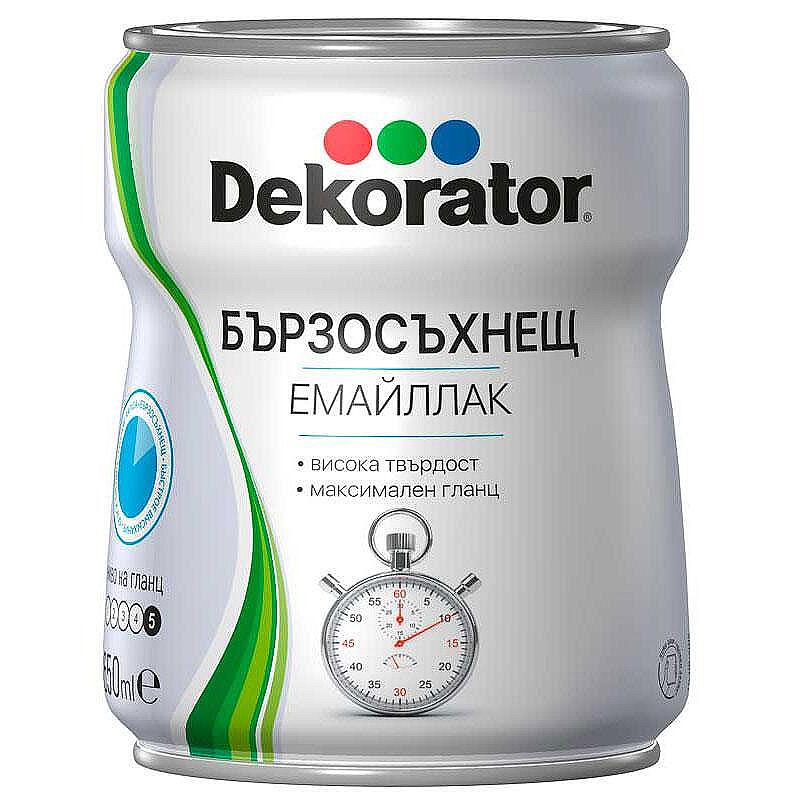 DEKORATOR БЪРЗОСЪХНЕЩ ЕМАЙЛЛАК - 650 ML