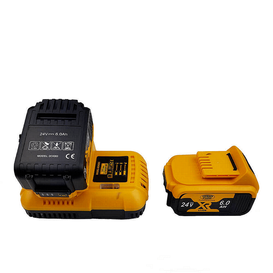 Акумулаторен перфоратор, KraftWorld, 42V, 10Ah / с 2 батерии
