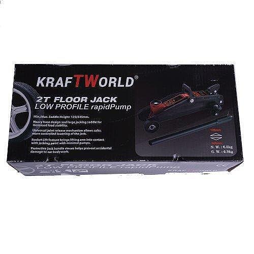 Немски нископрофилен крик KraftWorld 2 тона тип крокодил