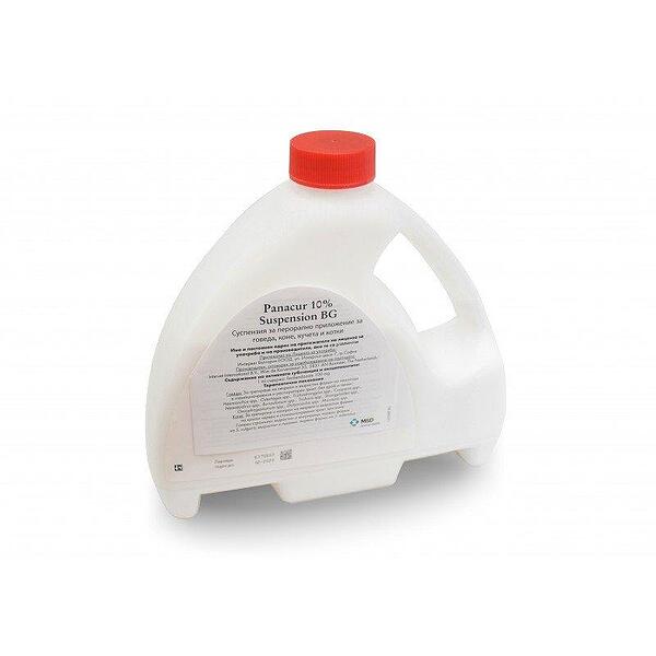 PANACUR 100 MG/ML FENBENDAZOLE ORAL SUSPENSION LITER
