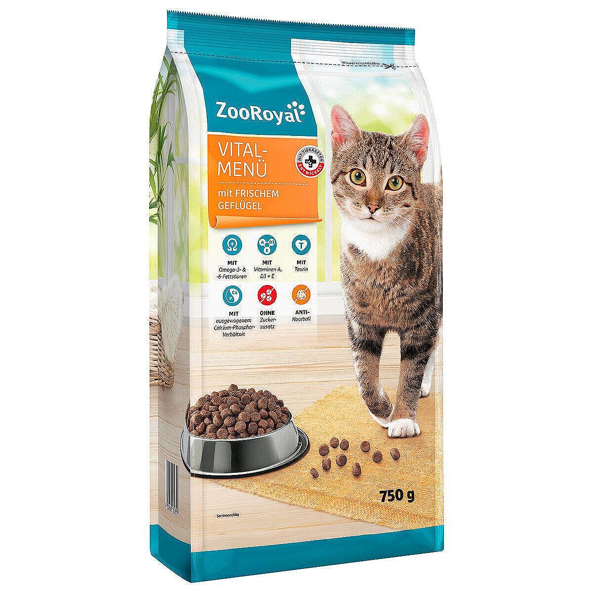 ZooRoyal котешка храна гранули с витамини | 750 г
