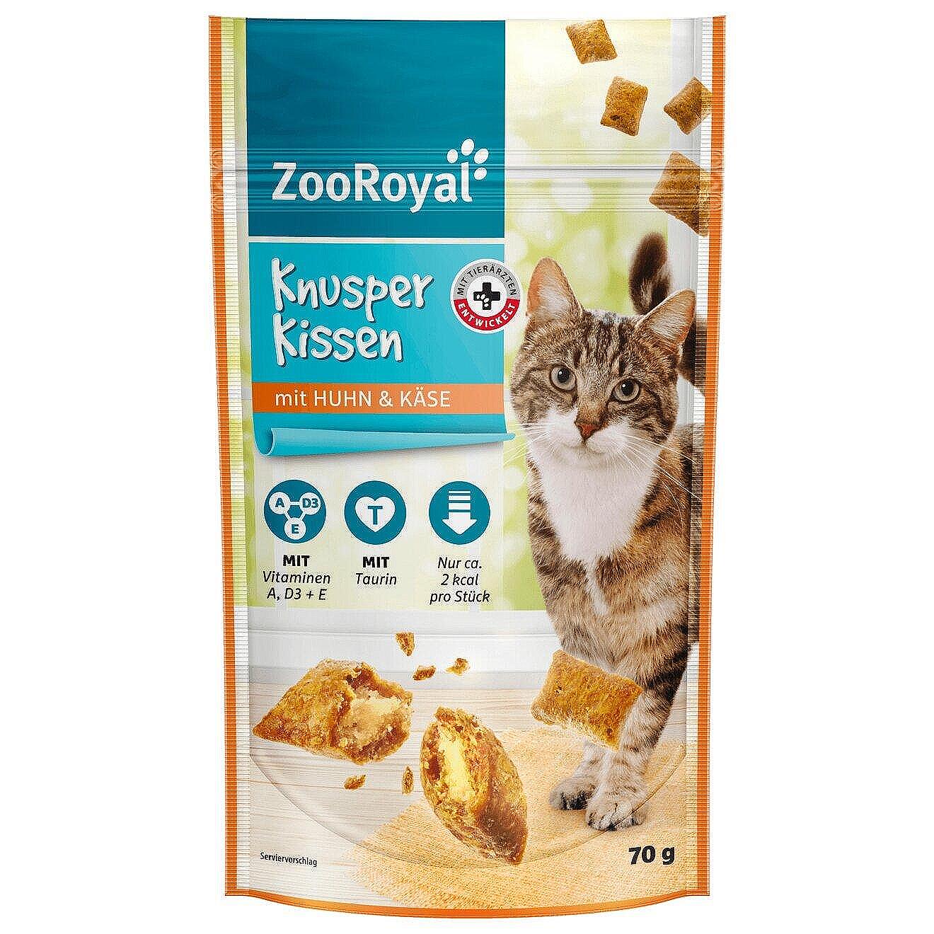 ZooRoyal котешка храна с пиле и сирене | 70 г
