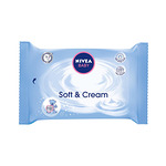 Nivea Baby влажни кърпички Soft & Cream | 60 бр.