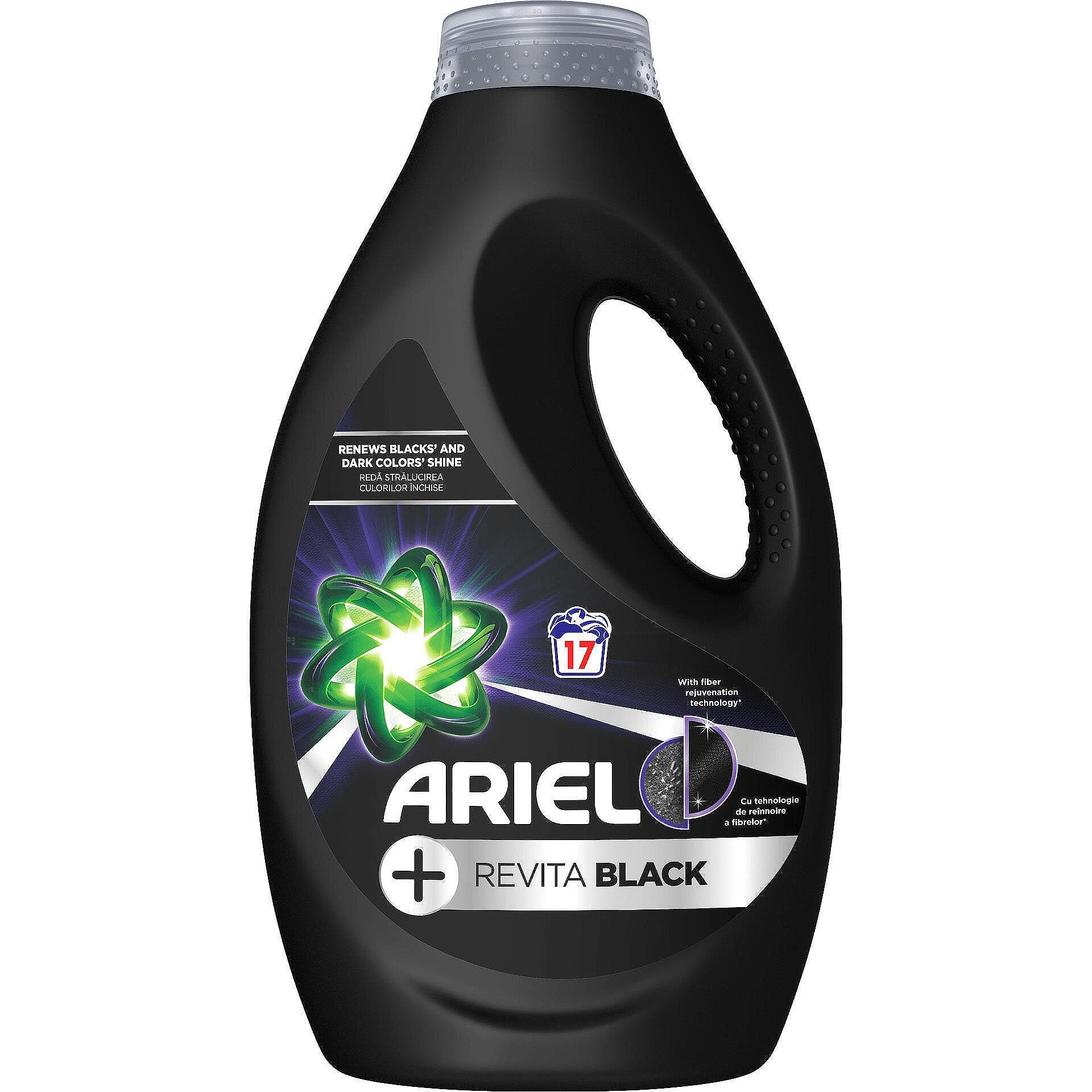 Ariel Revita Black течен перилен препарат за черно пране, 17 пранета |  935 мл