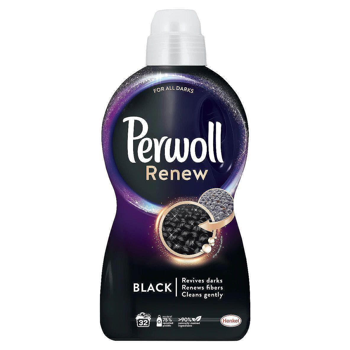 Perwoll Renew Black течен перилен препарат, 32 пранета | 1.92 л