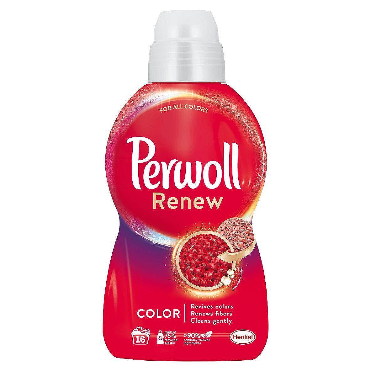 Perwoll Renew Color течен перилен препарат за цветно пране, 16 пранета | 960 мл