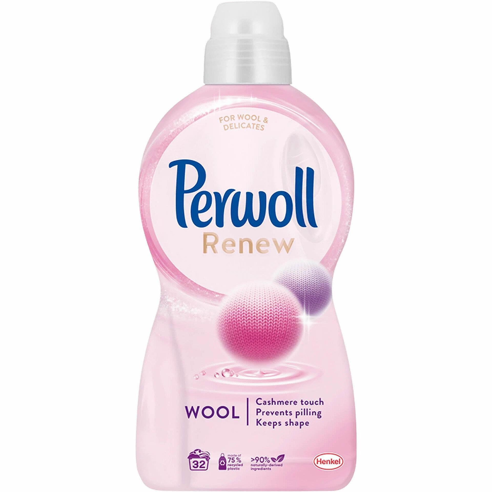 Perwoll Renew Wool течен перилен препарат, 32 пранета | 1.92 л