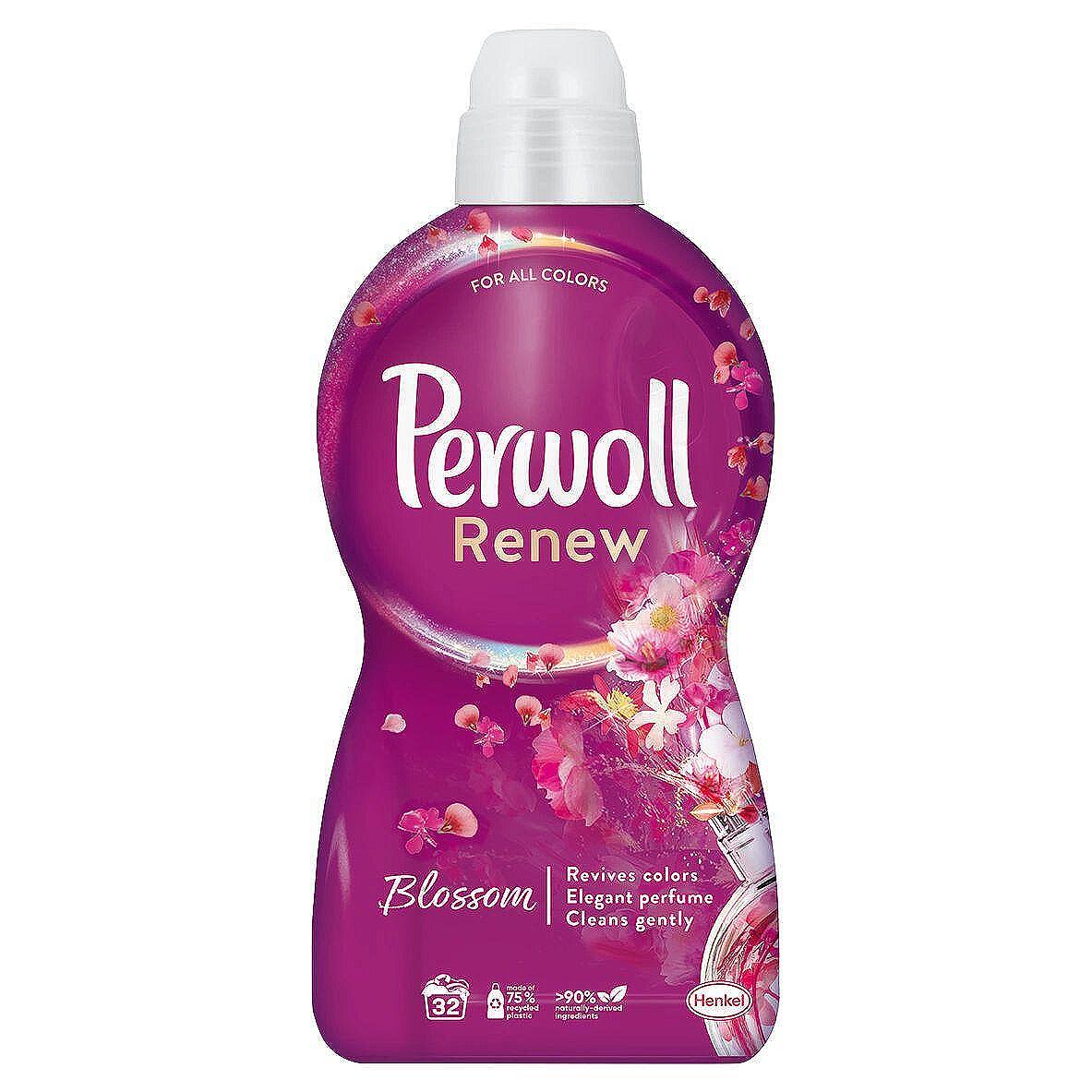 Perwoll Renew Blossom течен перилен препарат, 32 пранета | 1.92 л