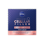 Nivea Cellular Hyaluron Filler + Elasticity-Reshape нощен крем  | 50 мл