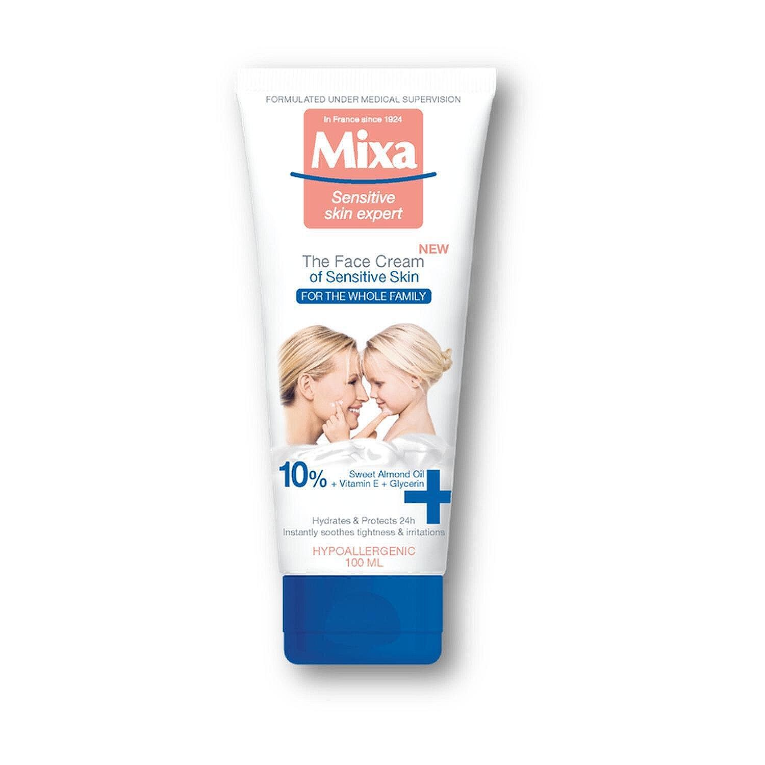 Mixa крем за чувствителна кожа на лицето  | 100 мл