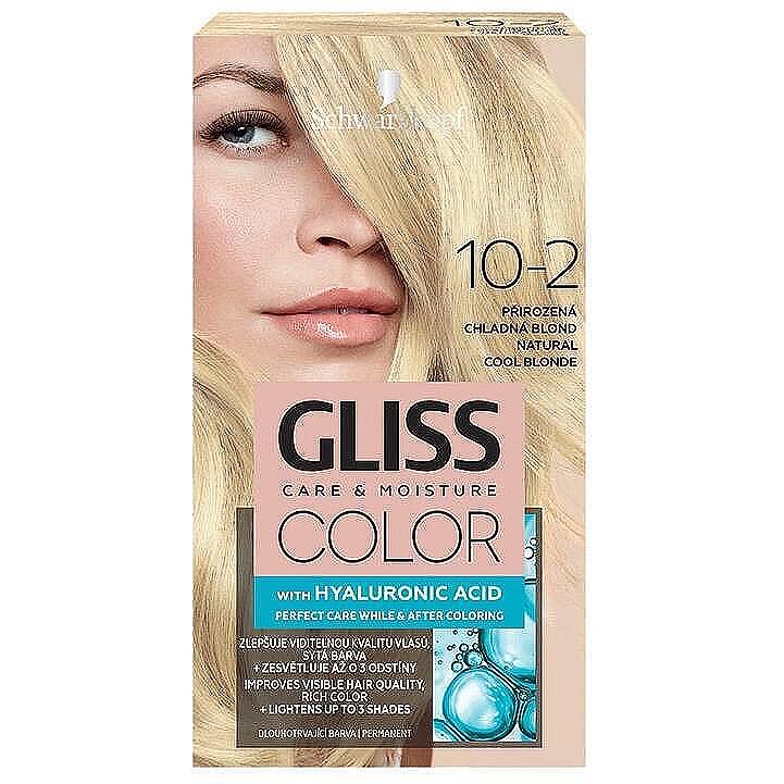 Gliss Color боя за коса естествено хладно рус, 10-2 | 1 бр.