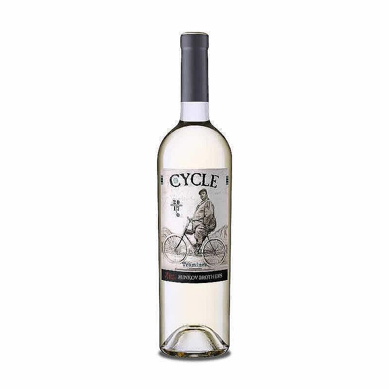 Cycle бяло вино траминер  | 375 мл