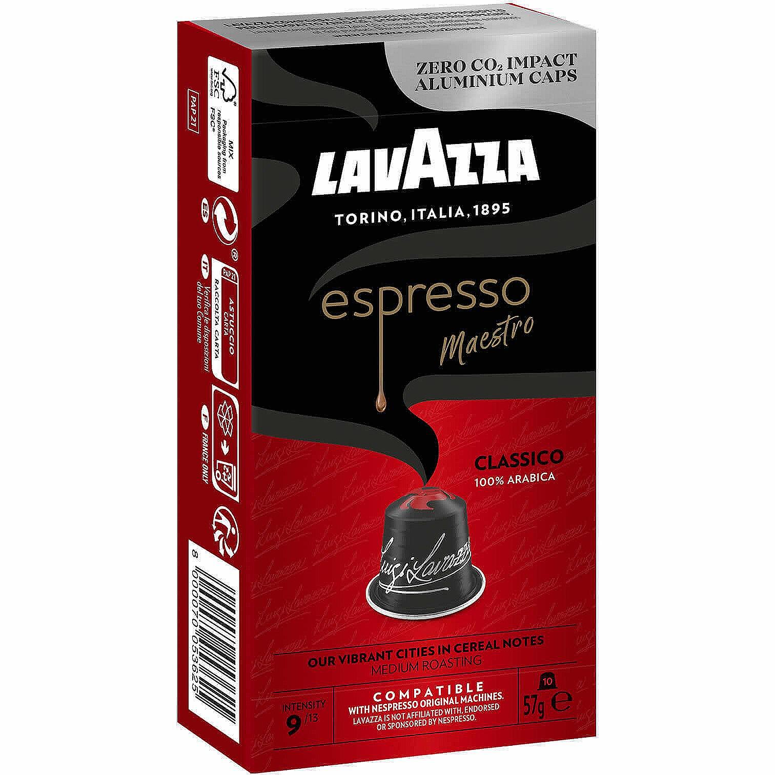 Lavazza Espresso Maestro кафе капсули съвместими с Nespresso | 10 бр.