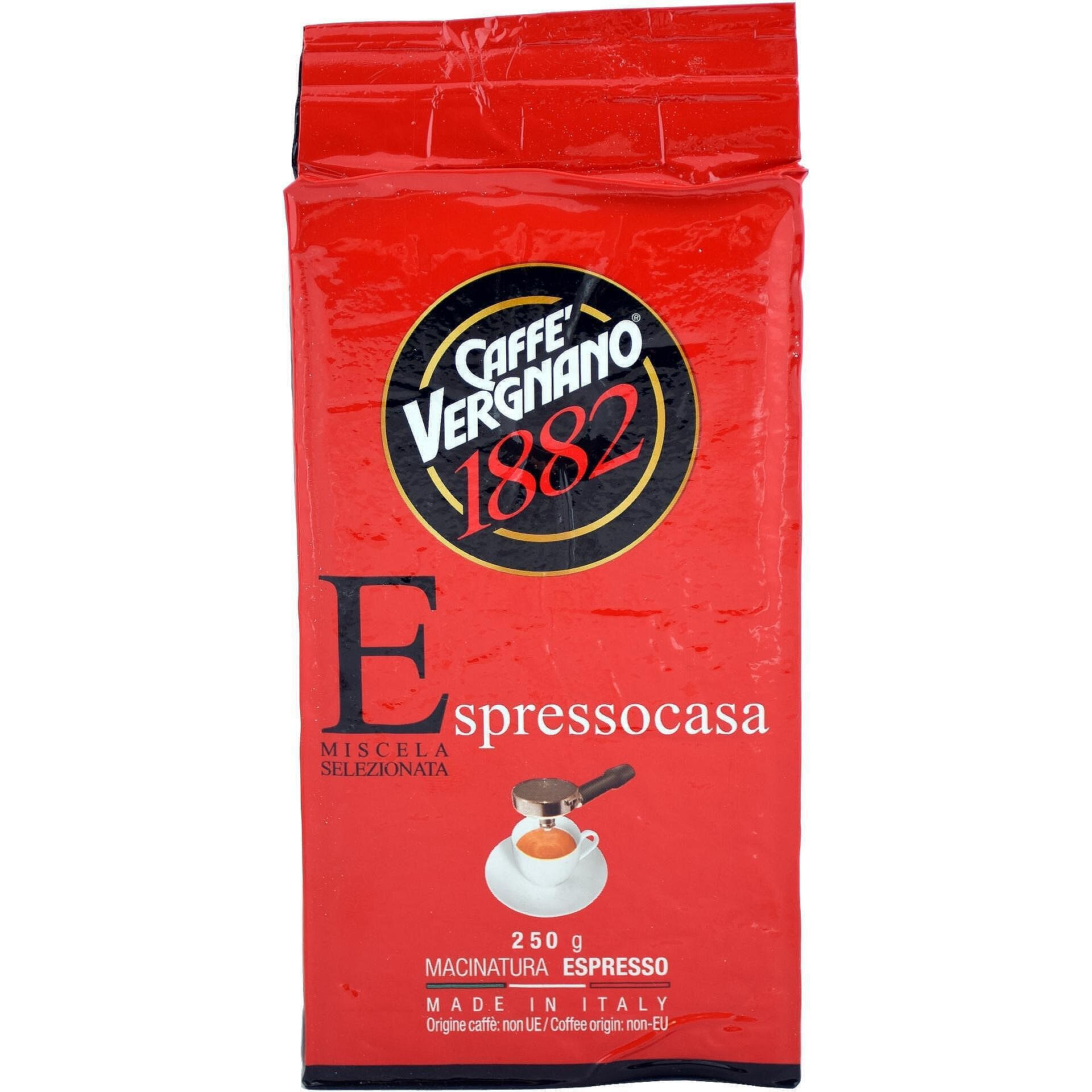 Vergnano Espressocasa мляно кафе 250 г Доставка в България от Limon.bg