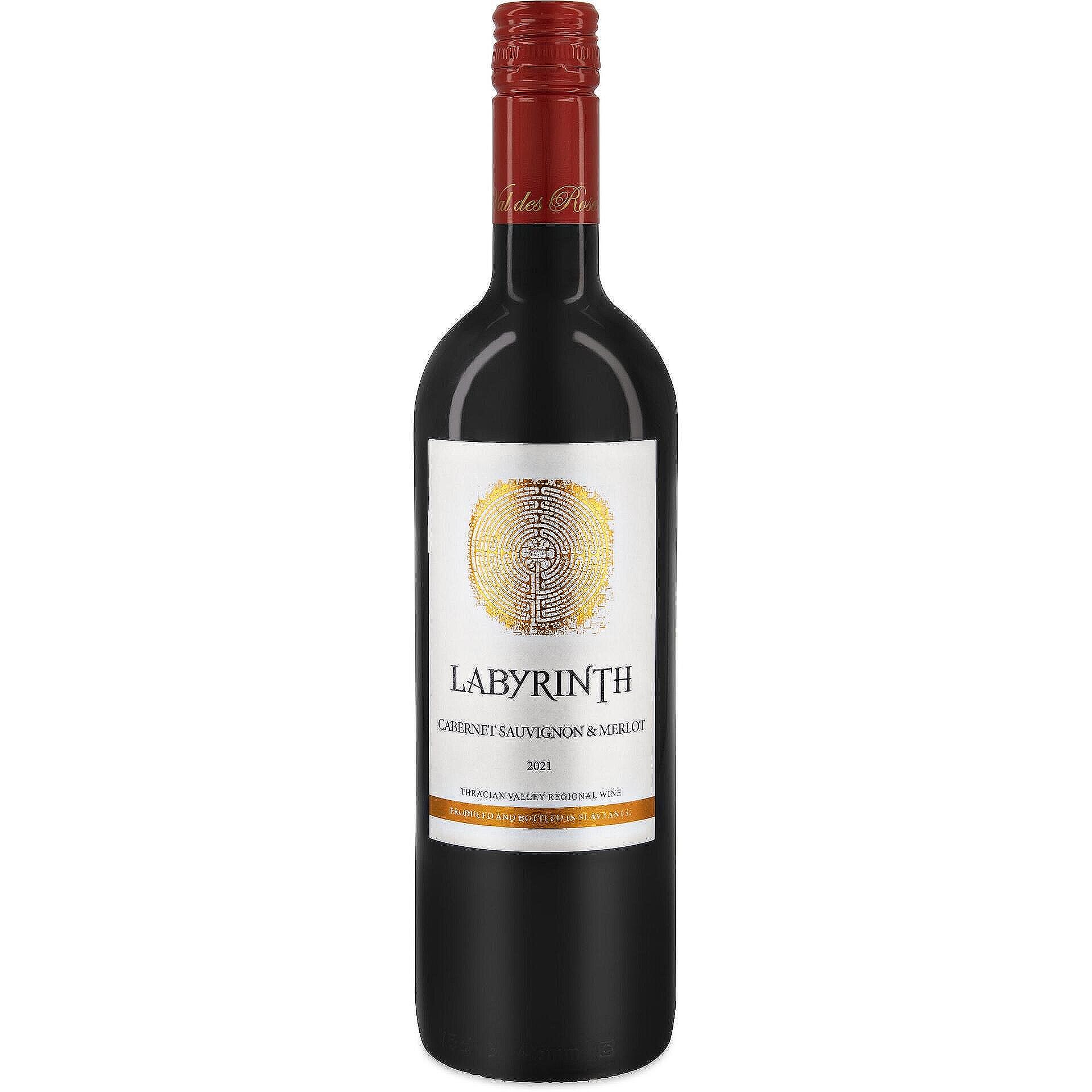 Labyrinth червено вино каберне совиньон и мерло | 750 мл