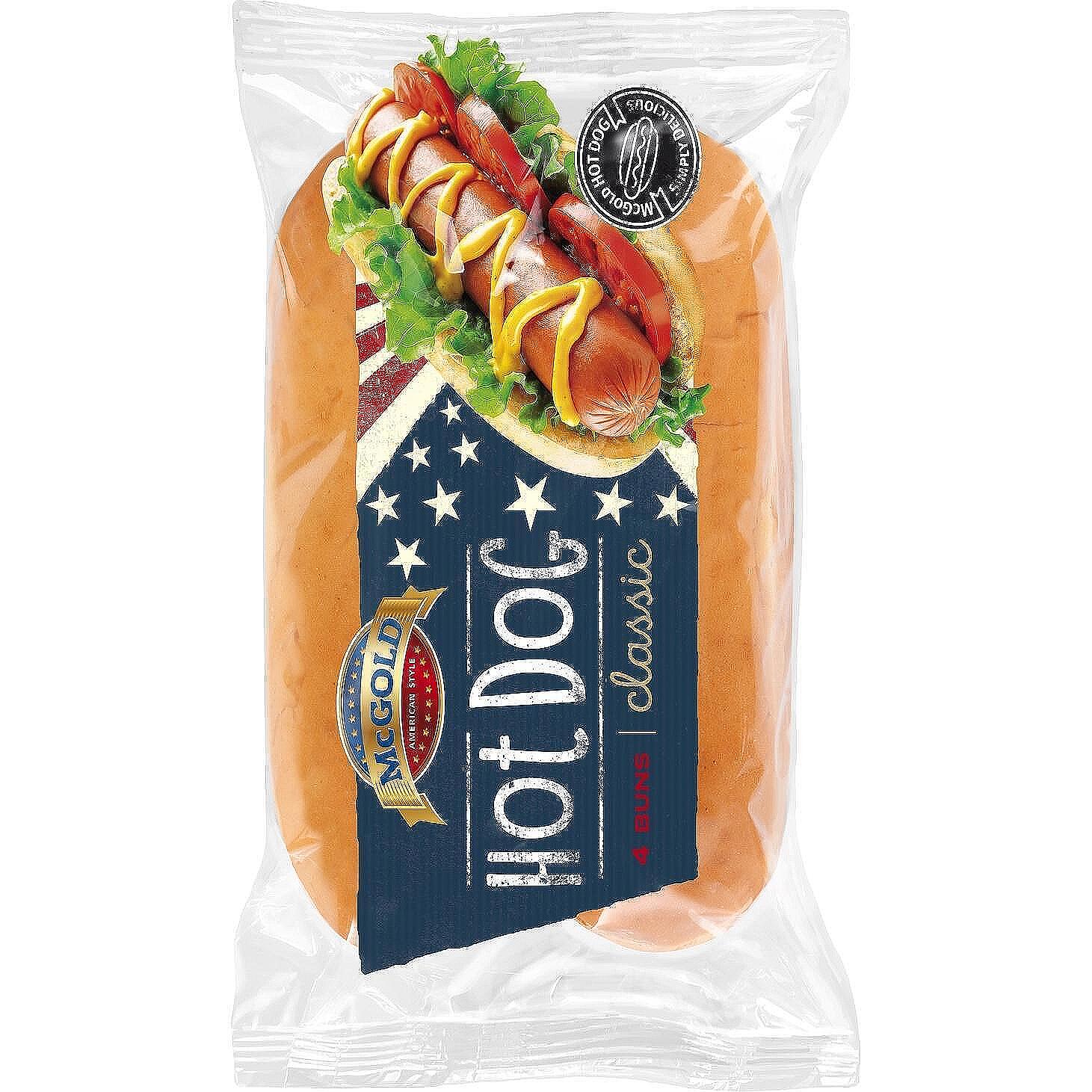 McGold хлебчета за хот дог | 4 бр. х 65 г | 260 г