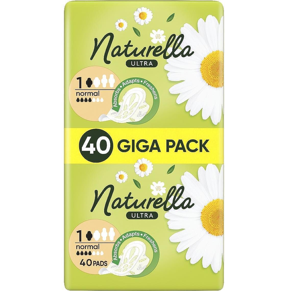 Naturella Ultra Normal дамски превръзки | 40 бр. | на изгодна цена с ...