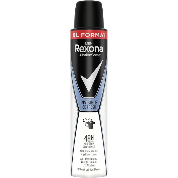 Rexona Men Invisible Rexona Men Invisible Ice Fresh дезодорант спрей | 200 мл | на изгодна ...