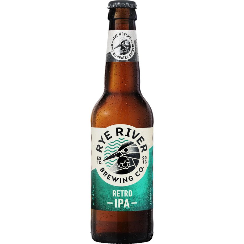 Rye Rive Rye River Retro IPA бира в стъклена бутилка 5.6% | 330 мл | на изгодна ...