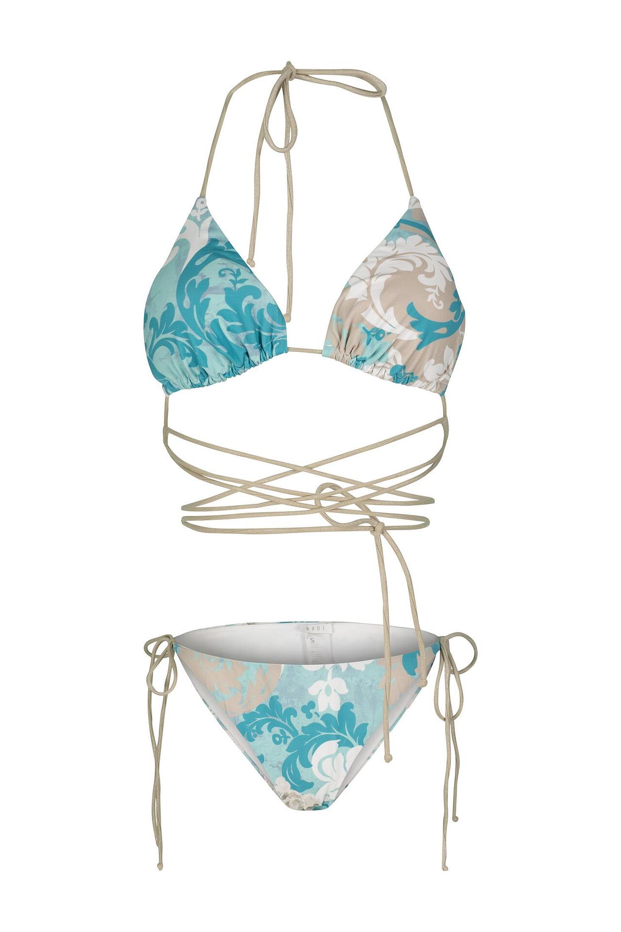 Two piece Swiming suite Blue Whisper