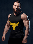 Sport trikó fitneszhez "The Rock"-Copy