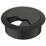 Капачка за кабели с въртящ се капак, Ø60 mm, златист