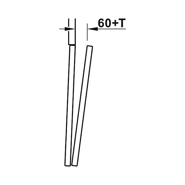 Slido F-Fold 25/50 А, Механизъм за сгъваема врата, 25 kg