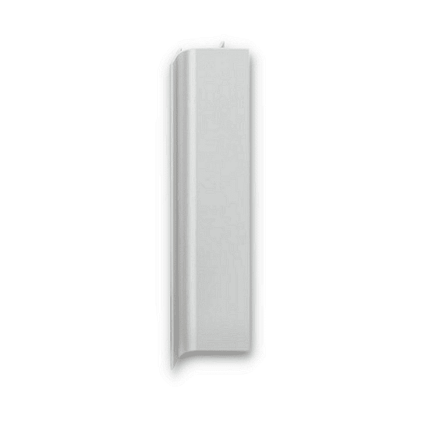 Вертикална профилна дръжка, Г - образна, сива